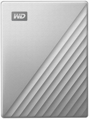 Внешний HDD WD My Passport Ultra (Metal Edition) 1Tb, серебристый (WDBC3C0010BSL-WESN) фото