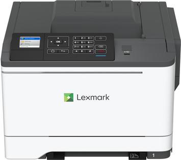 Принтер лазерный Lexmark CS521dn, черный/белый фото
