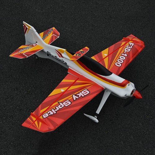 Набор для сборки радиоуправляемого самолета Sky Sprite F3D-1000, красный фото