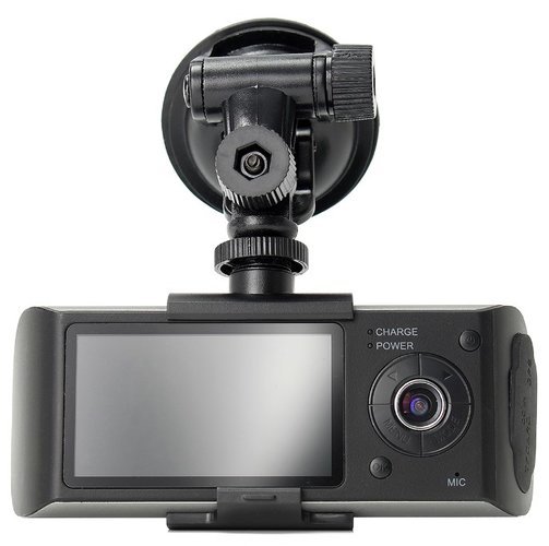Видеорегистратор GPS Dual с ночным видением, с датчиком удара фото