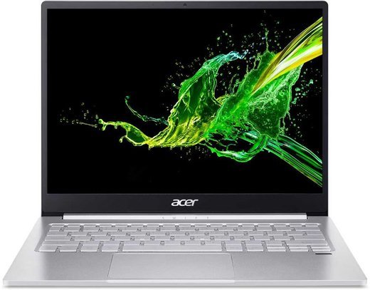 Ноутбук Acer Swift 3 SF313-52-76NZ (Intel Core i7 1065G7 1300MHz/13.5"/2256x1504/16GB/512GB SSD/Intel Iris Plus Graphics/Win 10 Pro), серебристый фото