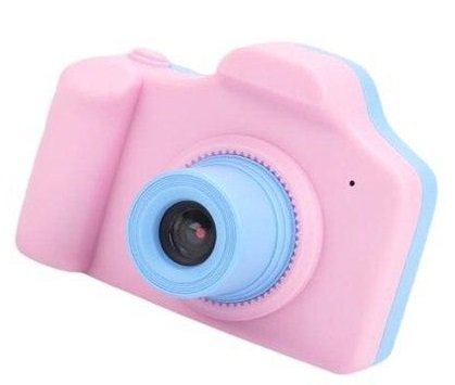 Цифровой фотоаппарат 1080P с поддержкой карты памяти 32 Гб, розовый фото