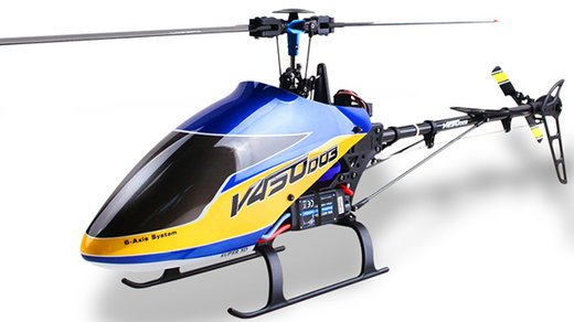 Радиоуправляемый вертолет Walkera V450D03 Generation II, управление газом - правый джойстик фото