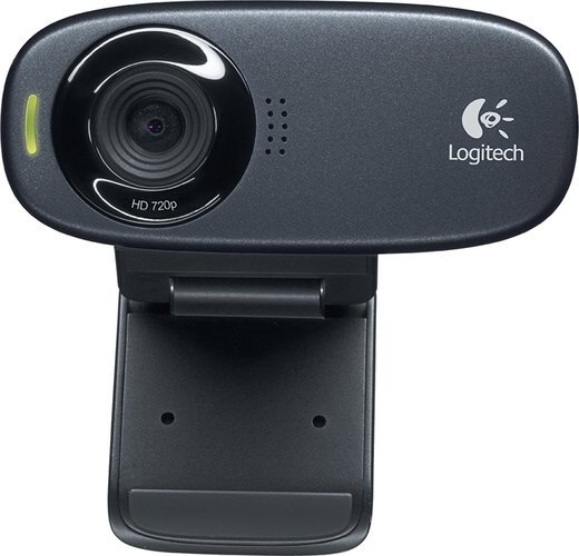 Веб камера Logitech C310, черный фото