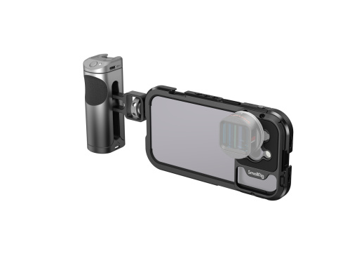 Комплект SmallRig 4100 для смартфона iPhone 14 Pro (клетка и боковая ручка с кнопкой управления) фото