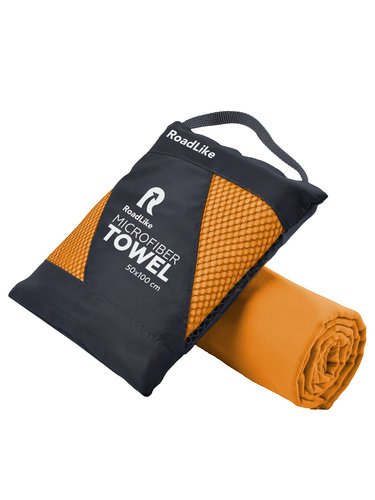 Полотенце спортивное охлаждающее RoadLike Travel 50*100 см оранжевый фото
