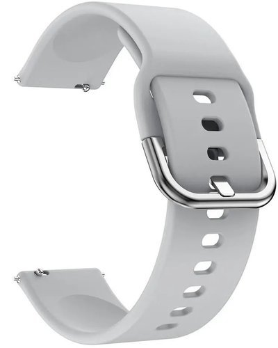 Ремешок Bakeey Pure Color для умных часов Amazfit GTR (47 мм), серый фото
