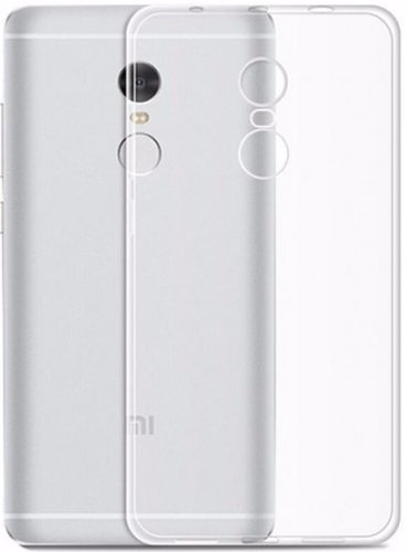 Чехол для смартфона Xiaomi Redmi Note 4/4X на Snapdragon, Silicone (прозрачный), Dismac фото