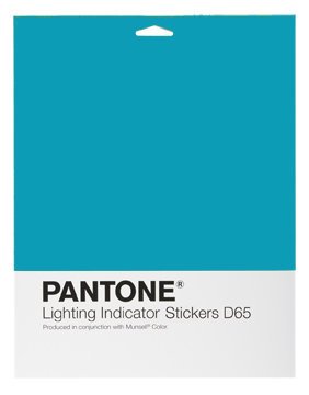 Цветовой справочник Pantone Lighting Indicator Stickers D65 фото
