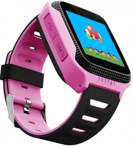 Детские умные часы Smart Baby Watch Q66, розовые фото