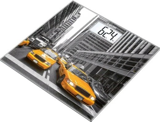 Весы напольные электронные Beurer GS203 New York макс.150кг рисунок фото