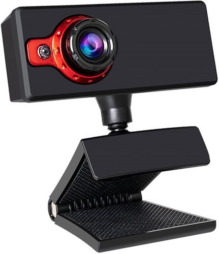 Веб камера Bakeey SY03, 480P HD, USB, красный фото