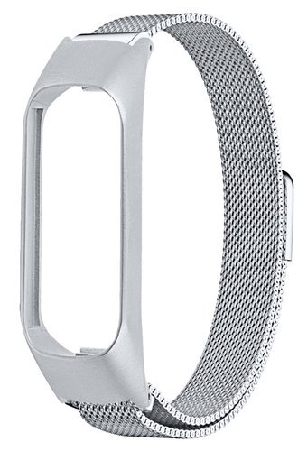 Ремешок Bakeey для часов Samsung Galaxy fit-e R-375, нержавеющая сталь, серебро фото