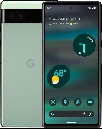 Смартфон Google Pixel 6A 6/128Gb Sage (Зеленый) JP Version фото