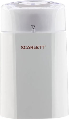 Кофемолка Scarlett SC-CG44506 150Вт сист.помол.:ротац.нож вместим.:60гр белый фото
