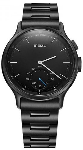 Умные часы Meizu Mix leather черные фото