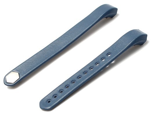 Кожаный ремешок для браслета Bakeey для Fitbit Alta, синий фото