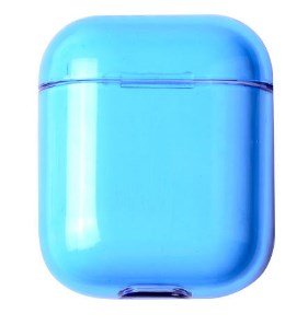 Защитный чехол для Apple AirPods, ударопрочный, синий фото