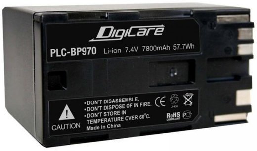 Аккумулятор DigiCare PLC-BP970 / BP-970,BP-975 для видеокамер EOS C, XF, XH, XL фото