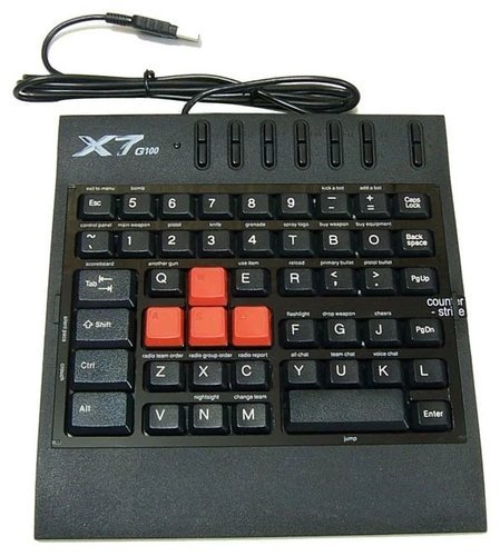 Клавиатура A4Tech X7-G100, черный фото