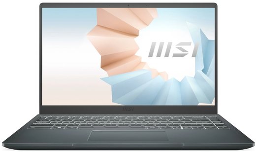 Ноутбук MSI Modern 14 B11MOU-1238RU (Core i5 1155G716Gb/SSD512Gb/Intel Iris Xe graphics/14"/1920x1080/Win11Pro) серый фото