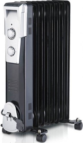 Радиатор масляный Polaris PRE Q 1025 2500Вт черный фото