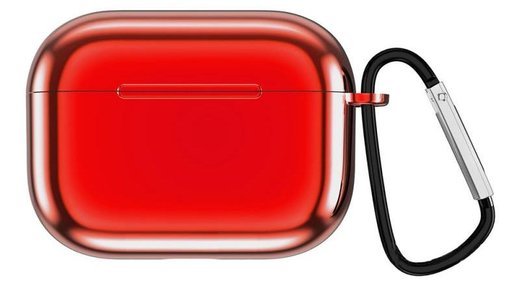 Чехол Bakeey для хранения наушников для Apple Airpods 3 / Airpods Pro, нескользящий, красный фото