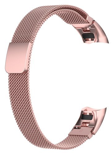 Ремешок для браслета Bakeey для Huawei Honor Band 4/5, нержавеющая сталь, розовое золото фото