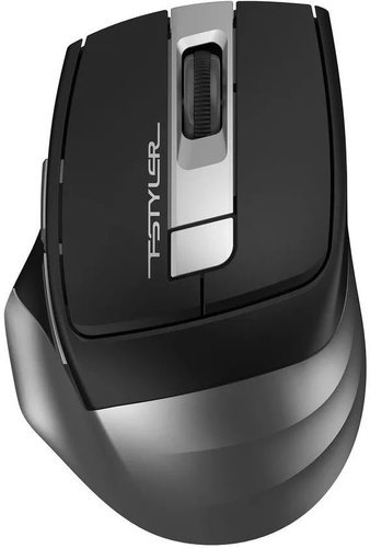Беспроводная мышь A4Tech Fstyler FG35, серый/черный фото