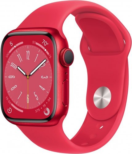 Умные часы Apple Watch Series 8 А2771 45мм ,красный (MNUU3LL/A) фото