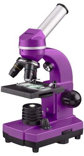 Микроскоп Bresser Junior Biolux SEL 40–1600x фиолетовый фото