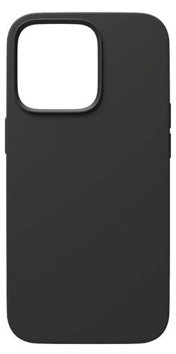 Чехол для смартфона Apple iPhone 14 Pro Max, силиконовый, черный с микрофиброй Redline фото