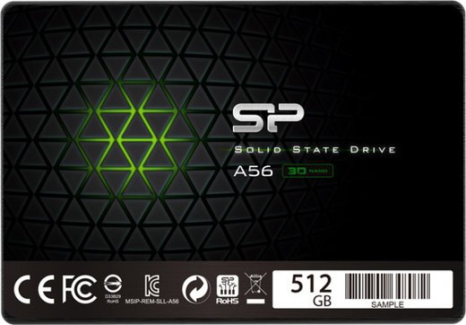 Жесткий диск SSD M.2 Silicon Power M-Series 512Gb (SP512GBSS3A56A25) фото