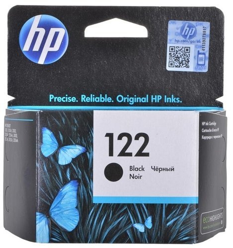 Картридж струйный HP 122 CH561HE черный (120стр.) для HP DJ 1050/2050/2050s фото