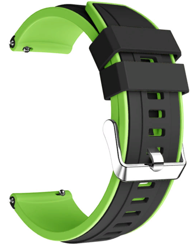 Силиконовый ремешок для часов Bakeey для Amazfit GTR 47mm/Stratos 2/2s, зеленый, 22 мм фото