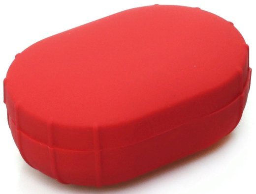 Портативный силиконовый чехол для Xiaomi Airdots Redmi, красный фото