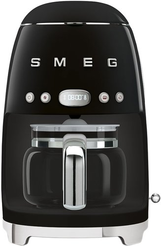 Капельная кофеварка SMEG DCF02BLEU, черный фото