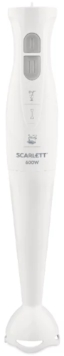 Блендер погружной Scarlett SC-HB42S10 600Вт белый фото