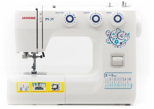Швейная машина Janome PS-35 белый фото