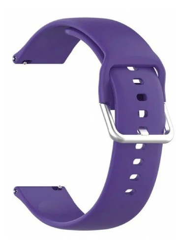 Ремешок силиконовый для Haylou LS02, фиолетовый фото