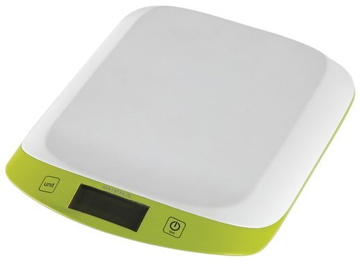 Весы кухонные электронные Supra BSS-4098 макс.вес:5кг зеленый фото