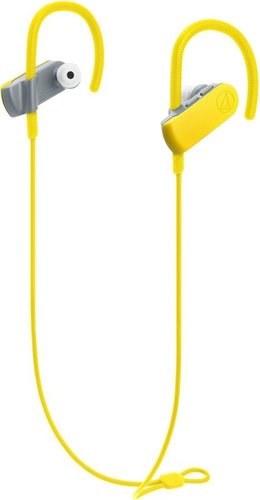 Наушники Audio-Technica ATH-SPORT50BT, желтый фото
