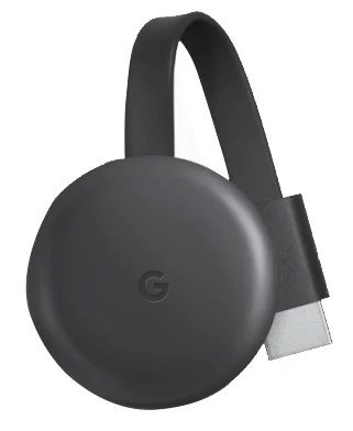 Медиаплеер Google Chromecast 2018 черный фото
