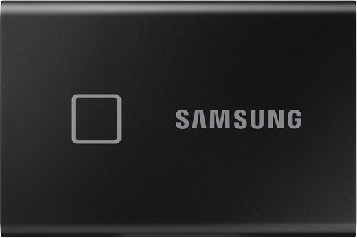 Внешний SSD Samsung T7 Touch 2Tb, черный (MU-PC2T0K/WW) фото