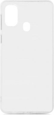 Чехол для смартфона Samsung Galaxy M31 Silicone iBox Crystal (прозрачный), Redline фото