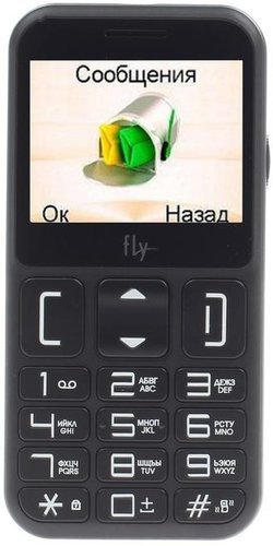Мобильный телефон Fly Ezzy 9 Черный фото