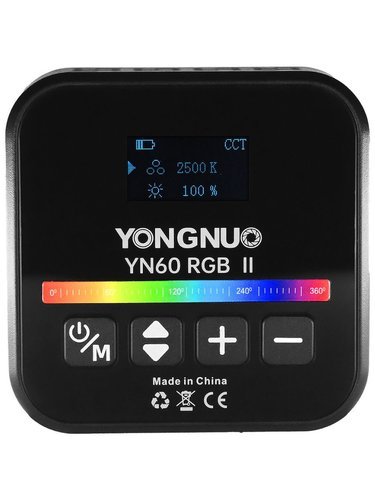 Светодиодный осветитель Yongnuo YN60RGB II Black фото