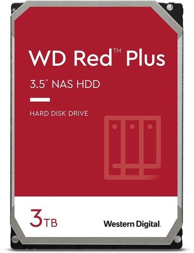 Жесткий диск HDD 3.5" WD Red Plus 3Tb (WD30EFZX) фото