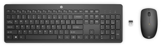 Беспроводной комплект HP Combo 230 (Клавиатура+мышь), черный фото