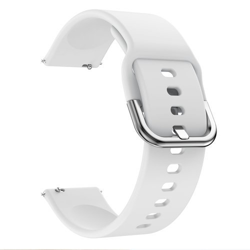 Силиконовый ремешок для часов Bakeey для BW-HL1/Galaxy Watch Active 2/Amazfit Bip Lite, белый, 20 мм фото